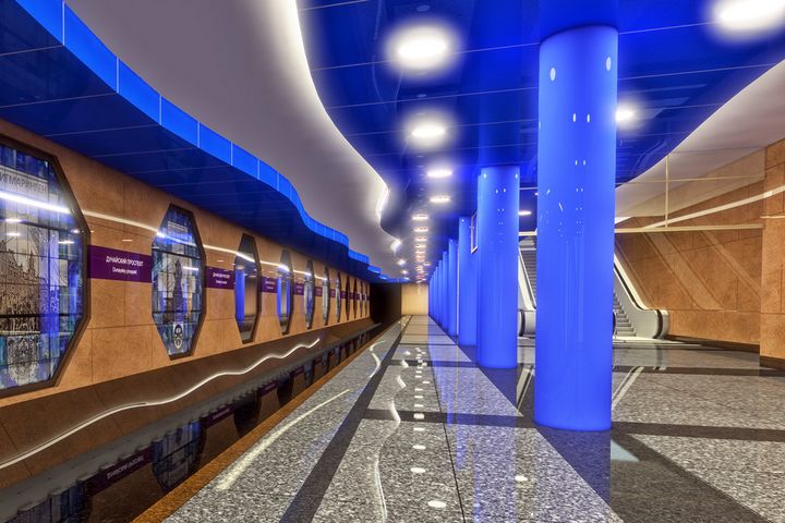 Станция метро в Питере