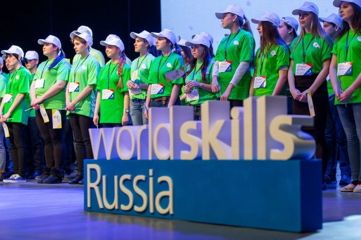 Волонтеры Worldskills 2019