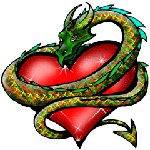 змея с сердцем