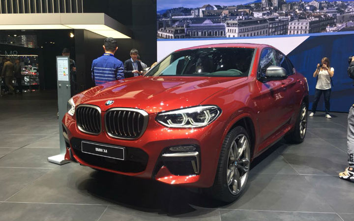 BMW X4 Женева 2018