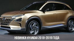 Новинки Hyundai 2018-2019 года