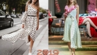 Платье в горошек 2018-2019 года