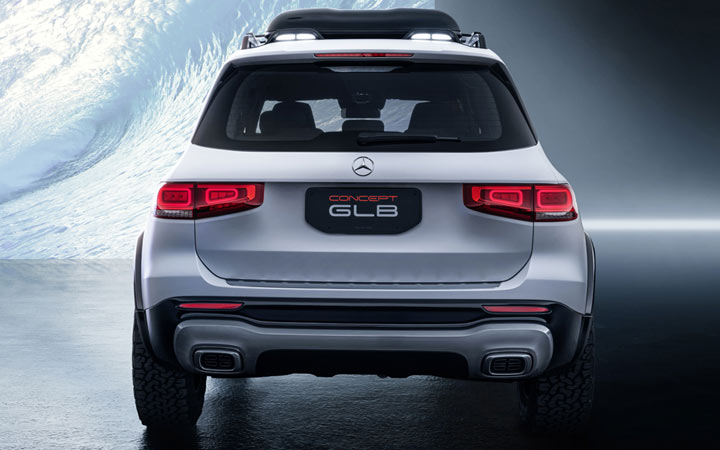 Багажник и габариты Mercedes GLB 2019-2020