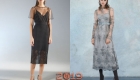 Платье из шифона зима 2018-2019