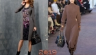 Уютное теплое платье зима 2018-2019