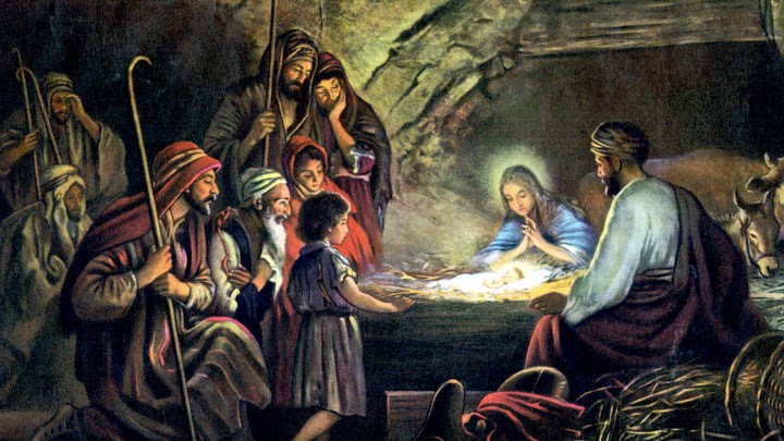 картина Рождение Христа