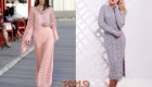 Вязаное платье сезона зима 2018-2019