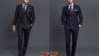 Стильный классический  мужской костюм зима 2018-2019
