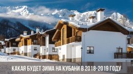 Какая будет зима на Кубани в 2018-2019 году