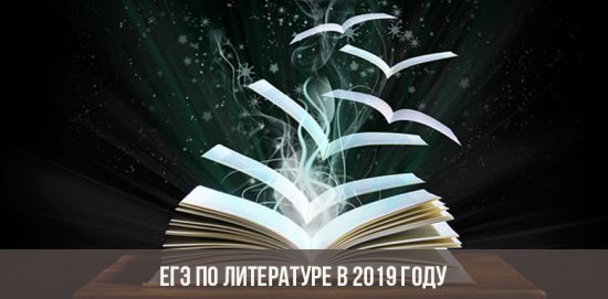 ЕГЭ по литературе в 2019 году