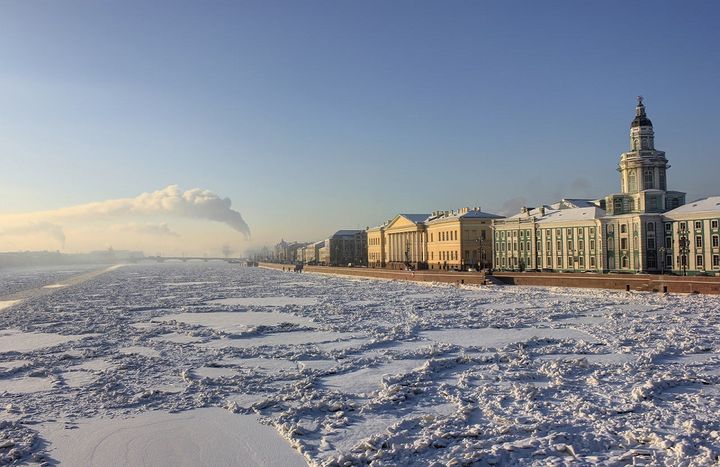 Зима в Петербурге