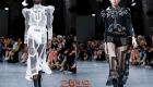 Прозрачное платье John Galliano лето 2019