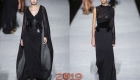 Модное черное платье на лето 2019 года